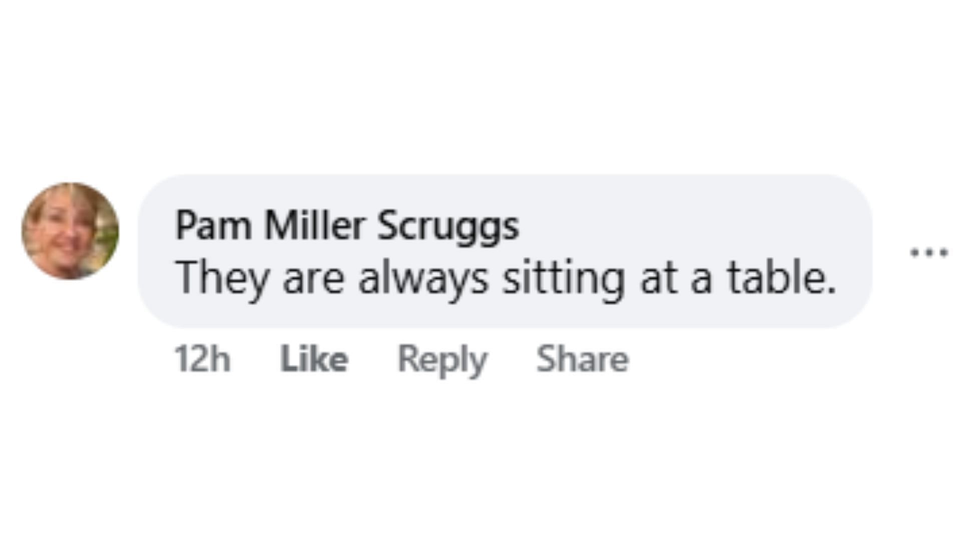 Comments by fans on the post (Image via Facebook/@Joan Chastain Johnson)
